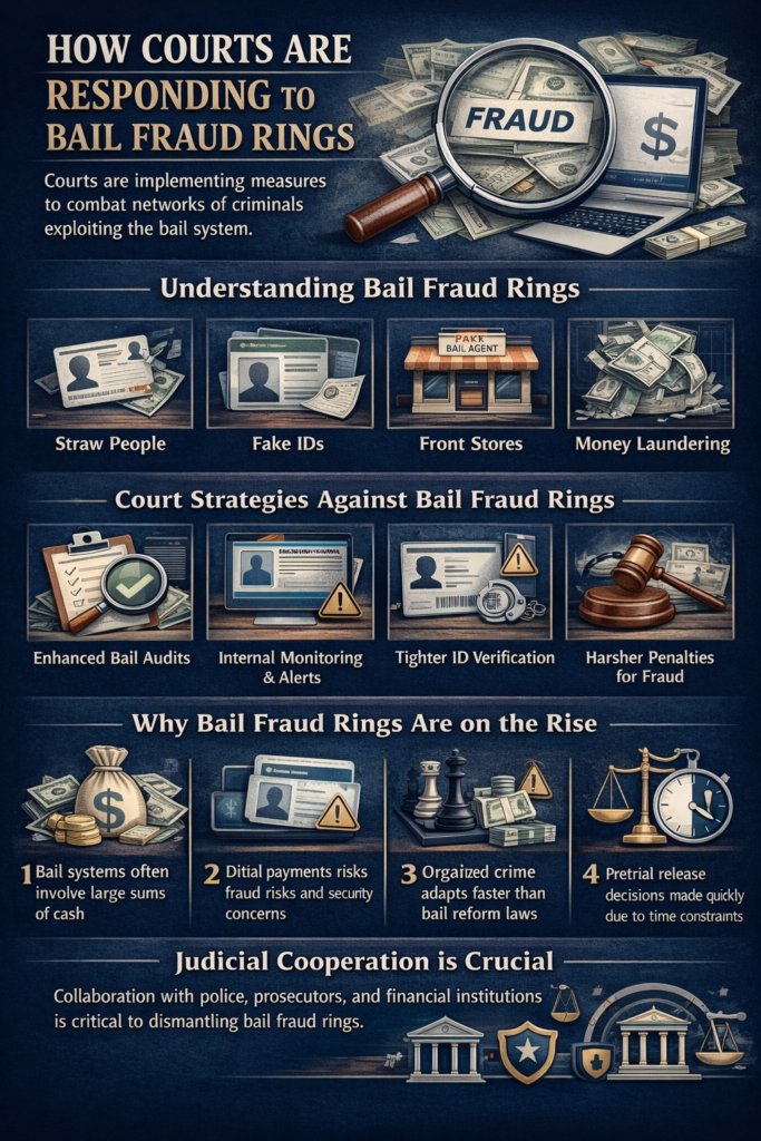 How Courts Are Responding to Bail Fraud Rings